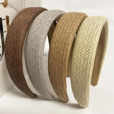 Imagem de Bandanas Springtime Straw para mulheres e meninas (4 unidades)