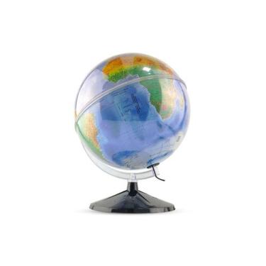 Imagem de Globo Terrestre Mondo Físico Profissional Studio 30cm Com Divisão De P