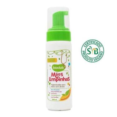 Imagem de Sabonete Liquido Bebê Sem Alcool Higienizador de Mãos Espuma - Bioclub