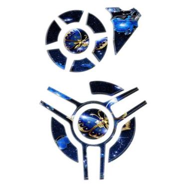 Imagem de Adesivo Protetor Tank Pad YZF R3 2016 a 2020 - Motor Resinado - Cromo 