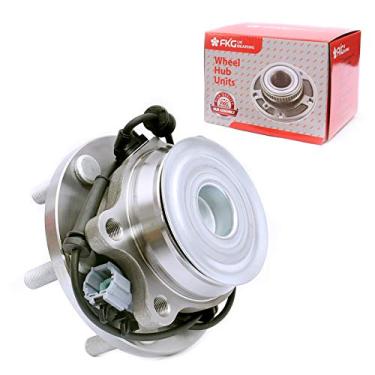 Imagem de FKG (apenas 2WD) 515064 Conjunto de cubo de rolamento de roda frontal para Nissan Frontier 05-16, Nissan Xterra 05-15, Nissan Xterra, Nissan Pathfinder 05-12, Equador Suzuki 09-12, 6 Lugs W/ABS