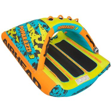 Imagem de Boia Rebocável Aquática AIRHEAD para 3 Pessoas, Amarelo