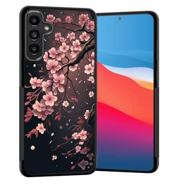 Imagem de Vobber Capa para Galaxy S25 FE, capa protetora fina com arquitetura antiarranhões TPU à prova de choque para Samsung Galaxy S25 FE 6,7 polegadas 2025, árvore de cerejeira