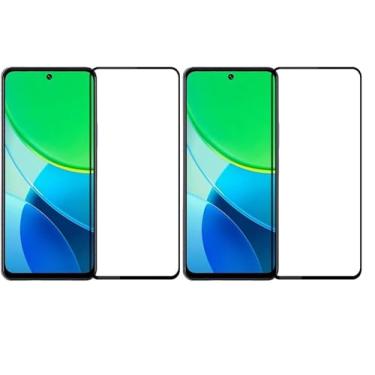 Imagem de kit 02 Películas De Vidro Temperada 3D 9D Anti Risco Compatível J.ovi Y19S Y19S Pro – Proteção de Tela Completa