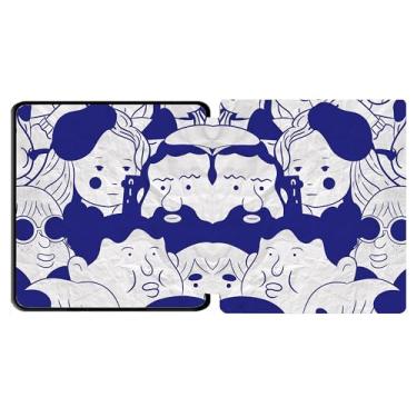 Imagem de GUKSRASO Capa para Kindle Oasis 10ª/9ª Geração 2019/2017 (7", Modelo: S8IN4O/CW24WI) - Capa Protetora Fina e leve de PU para Leitor Eletrônico de 7 Polegadas