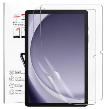 Imagem de Jngnpn Pacote com 2 protetores de tela Paperfeel para Samsung Galaxy Tab A9 Plus [27.9 cm] 2023, filme PET fosco para Galaxy Tab A9+ 5g (SM-X210/X216/X218), antirreflexo, escrita e desenho como em