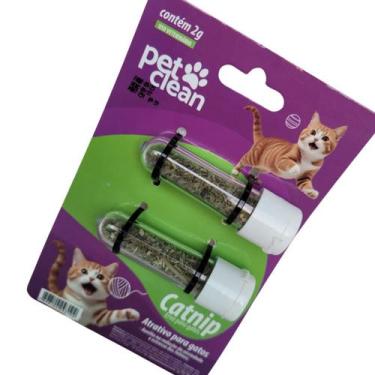 Imagem de Erva Catnip Natural Gato Pet Clean Alívio Estresse