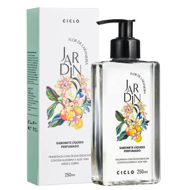 Imagem de Sabonete liq Jardin Luxo Ciclo Flor Laranjeira 250ml (2876)