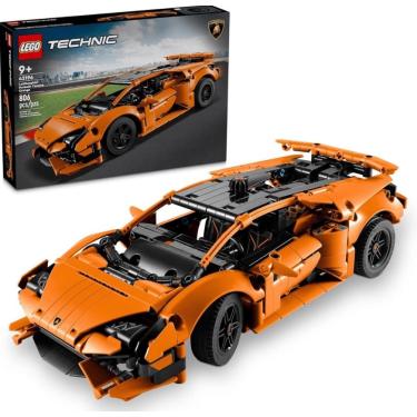Imagem de Technic Lamborghini Huracán Tecnica Orange - Lego 42196