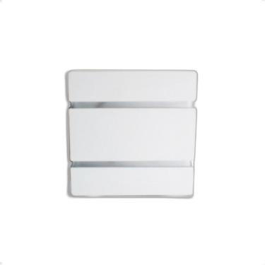 Imagem de Arandela Slim 2 Frisos 2 Focos Interna/Externa G9 Branco