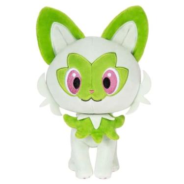 Imagem de Pokémon Sprigatito Plush - 8-Inch Plush with Authentic Details