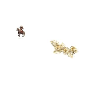 Imagem de Vaveren Ornamento de Cavaleiro Acrílico, Peça Central de Mesa, Presente à Prova D'água, Decoração de Mesa com Base, Arte de Parede de Metal Nórdico, Escul