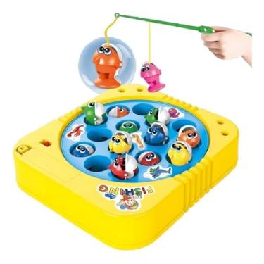 Imagem de Jogo Pega Peixe Brinquedo Pesca Maluca Pescaria Infantil