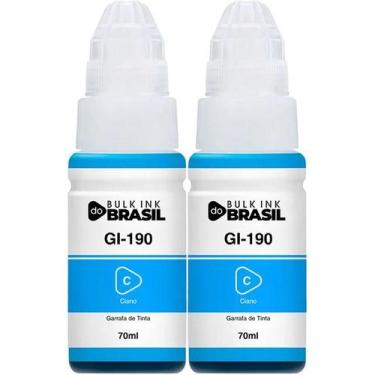 Imagem de Kit 2 Tintas Para G3110, G3111, G4100 G2100 G2110 Gi-190 - Bulk Ink Do