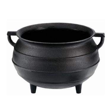 Imagem de Caldeirão Tripé 28 Cm 12 L Em Ferro Fundido Panela Mineira