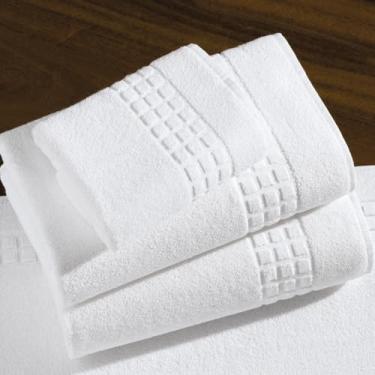 Imagem de KIT TOALHAS BRANCAS TEKA MACIAS GROSSAS ABSORVENTES BANHÃO HOTELARIA SPA DURÁVEIS PREMIUM