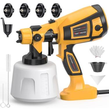 Imagem de Pulverizador de tinta MirrorZone 1000W elétrico com recipiente de 1400