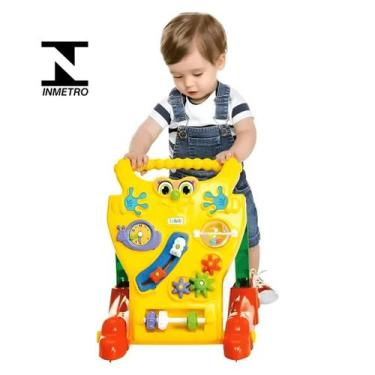 Imagem de Andador Bebê Didático Educativo Andaja Musical Atividades - Calesita