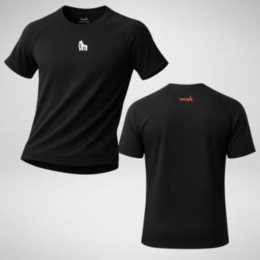 Imagem de Camiseta Masculina Para academia esportes treino Com Proteção UV 50 Te