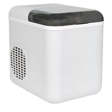 Imagem de Máquina De Fazer Gelo Portátil Com Wi-Fi - 110V Cinza