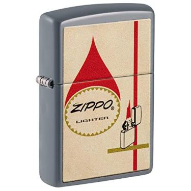 Imagem de ZIPPO FLAT GREY VINTAGE - 48496