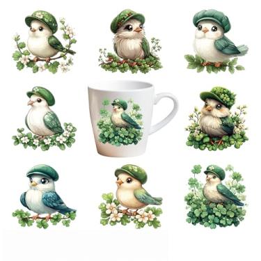 Imagem de Um pacote de 5 adesivos de cristal aleatórios (8 padrões cada) - Conjunto de presente de Natal para Natal, Halloween, aniversários | Adesivos fofos para laptops, garrafas de água