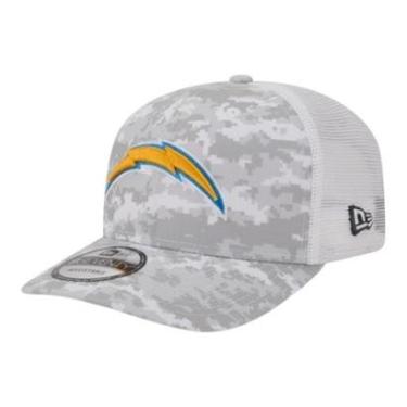 Imagem de Boné New Era 970 Los Angeles Chargers Trucker Salute Service-Masculino
