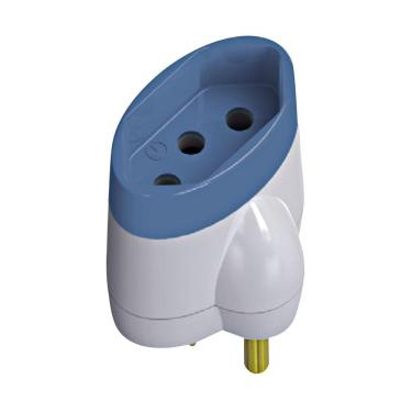 Imagem de Pino Adaptador Daneva 2p+t 15a - 250v Dn1633 Cor Sortida