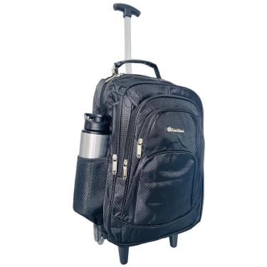 Imagem de Mochila De Rodinhas Escolar Masculina/Feminina Reforçada