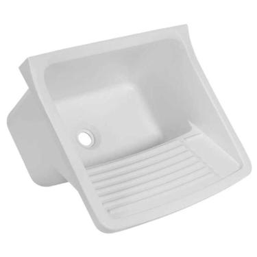Imagem de Tanque Plastico 34 Litros Tq1 55 X 47 X 31cm Branco - Astra