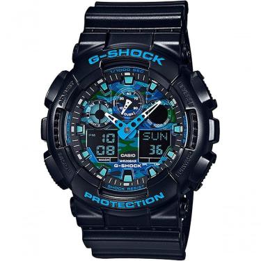 Imagem de Relógio Casio G-shock Ga-100cb-1adr Preto Masculino
