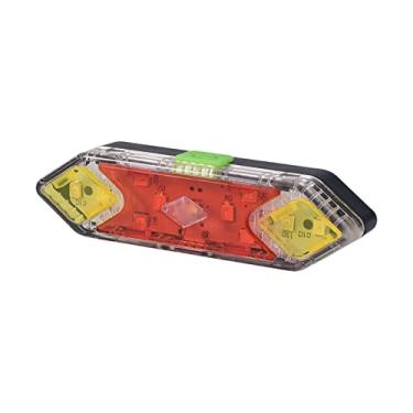 Imagem de barenx Luz traseira de bicicleta brilhante à prova de chuva acessórios de lanterna traseira