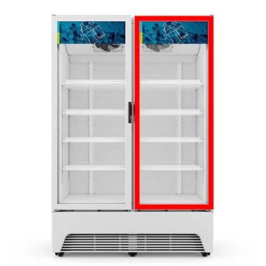 Imagem de Borracha Para Metalfrio Vn99 Vn99c Vn99r Expositora Cervejeira Refrige