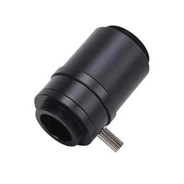 Imagem de C Adaptador de Lentes de Montagem, L Lente de Montagem para Trinocular Microscópio de Microscópio Estéreo Adaptador de Câmera