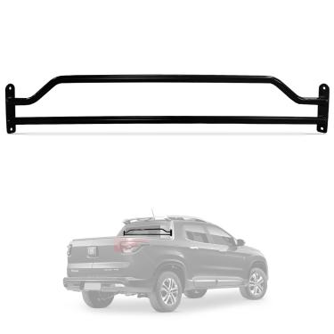 Imagem de Grade Vigia Fiat Toro 2016 a 2025 Barra Protetora Vidro Traseiro