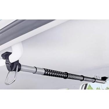 Imagem de Cabide de Carro em Aço Inoxidável – Gancho Traseiro para Roupas Haste de Secagem e Organização do Assento