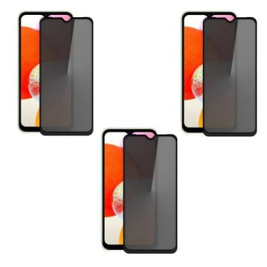 Imagem de Kit 3UN Película Frontal Privativa Fosca 9D Para Samsung Galaxy A07 - 