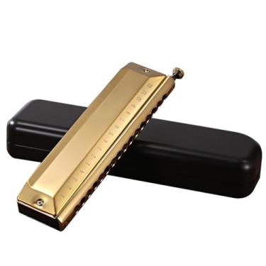 Imagem de Gaita cromática profissional 12 16 furos nível de desempenho profissional (tipo 7)