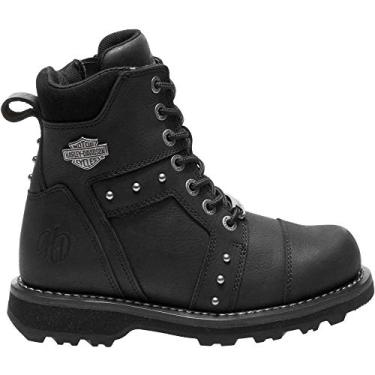 Imagem de Harley-Davidson Women's Oakleigh 5.5-Inch Motorcycle Boots D84276 (Black, 6.5)