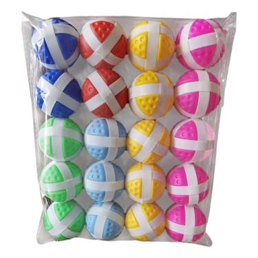 Imagem de menolana 20 Bolas de Golfe Aderentes com - Brinquedo Versátil para Adolescentes e Adultos, Leve e Ideal para Jogos Atividades ao Ar Livre em Ambientes, Style B