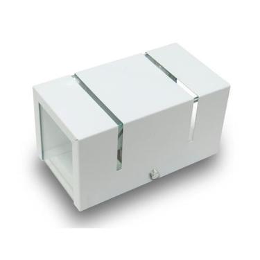 Imagem de Arandela 2 Fachos E Frisos Branca + Led G9 5W 3000K Externa - Lcg Elet