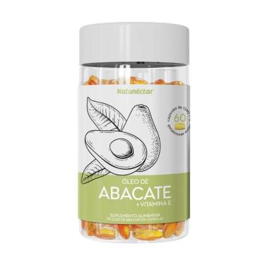 Imagem de Óleo de Abacate + Vitamina E 1340mg Natunectar - 60 cápsulas-Unissex