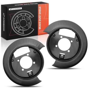 Imagem de A-Premium Protetor contra poeira de freio traseiro compatível com modelos Chevrolet, GMC e Oldsmobile - Blazer 1997-2005, S10 1998-2004, Jimmy 1997-2001, Sonoma 1998-2004, Bravada 1997-2001, conjunto