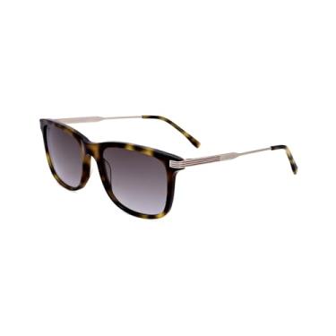 Imagem de Lacoste Men's L960S Rectangular Sunglasses, Havana, L