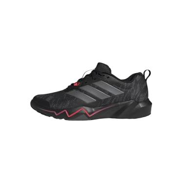 Imagem de adidas Rapidmove Go Trainer M Tênis masculino, Preto/cinza/vermelho lúcido, 40