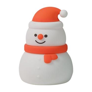 Imagem de Fxzqgnh Luminária Noturna de Natal, Decoração para Quarto de Bebê, Abajur com Função Touch, Luminária de Cabeceira para Prateleira E Sala de Estar, Boneco de Neve, Tamanho real