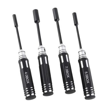 Imagem de Generic Conjunto de Driver de Porca de Soquete Sextavado Processado Cnc de Precisão 4.0mm, 5.5mm, 7.0mm, 8. para Carros Rc, Modelos de Aviões, Projetos Diy