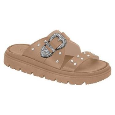 Imagem de Sandália Moleca Slide Feminina Flatform Papete - 5504.103-Feminino