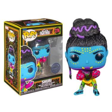 Imagem de Funko Pop! Marvel Black Panther Shuri Black Light 276