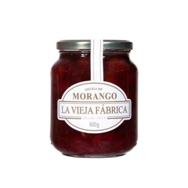 Imagem de Geleia gourmet de morango la vieja fábrica 800g importada  sabor inten